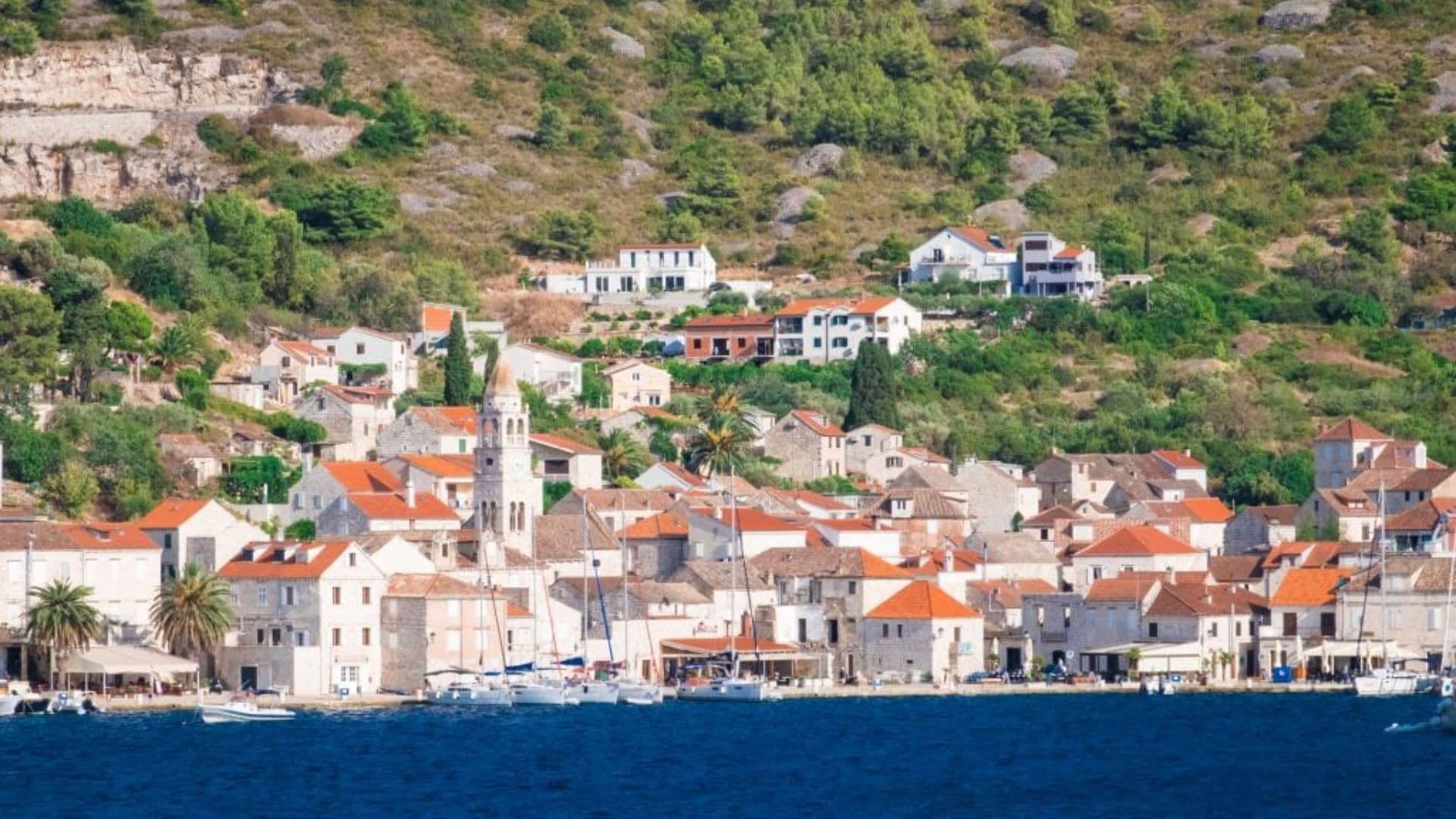 vis croatia from water