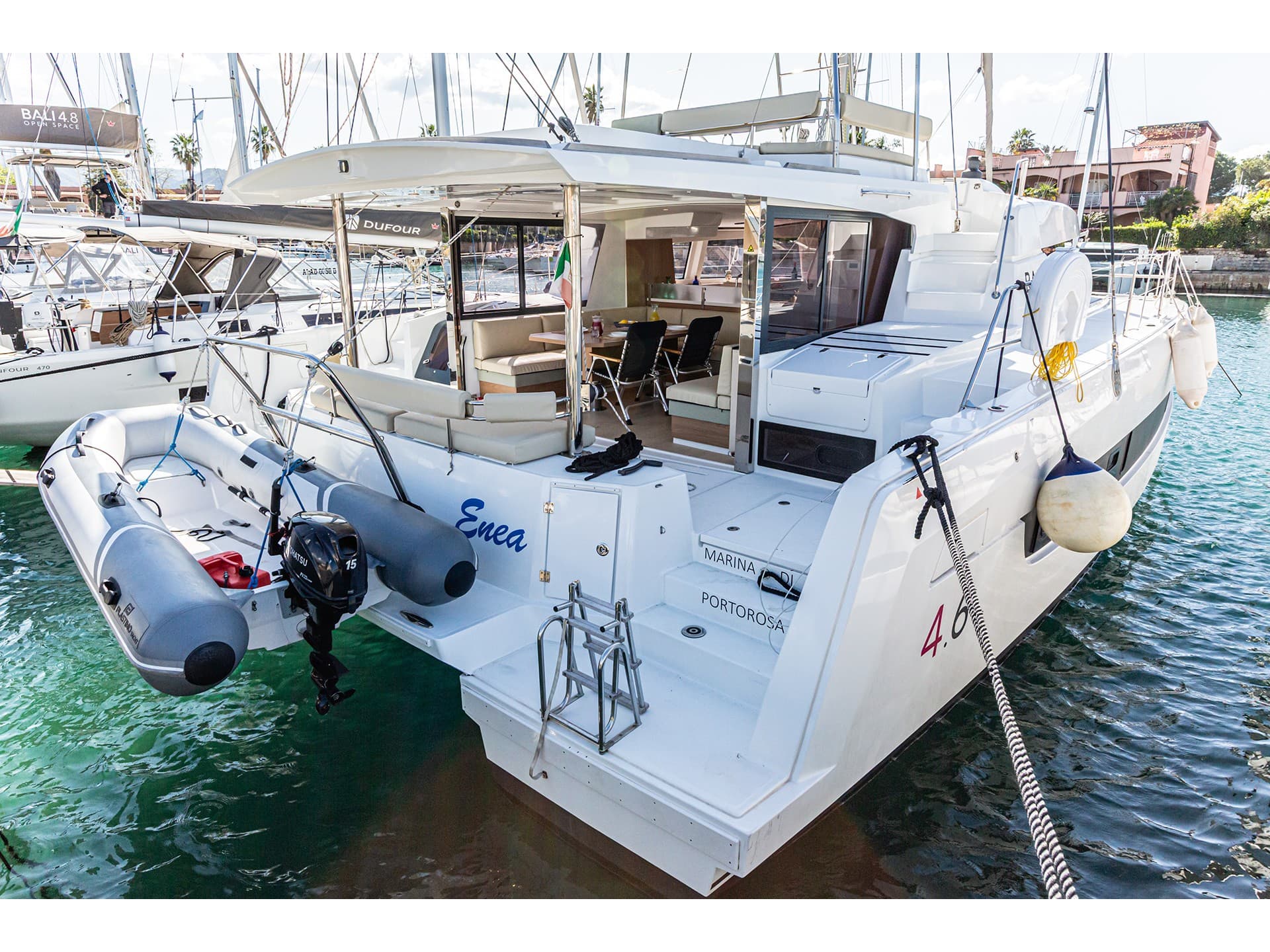 Enea - A/C, Generator, Water maker – Bali Catamarans