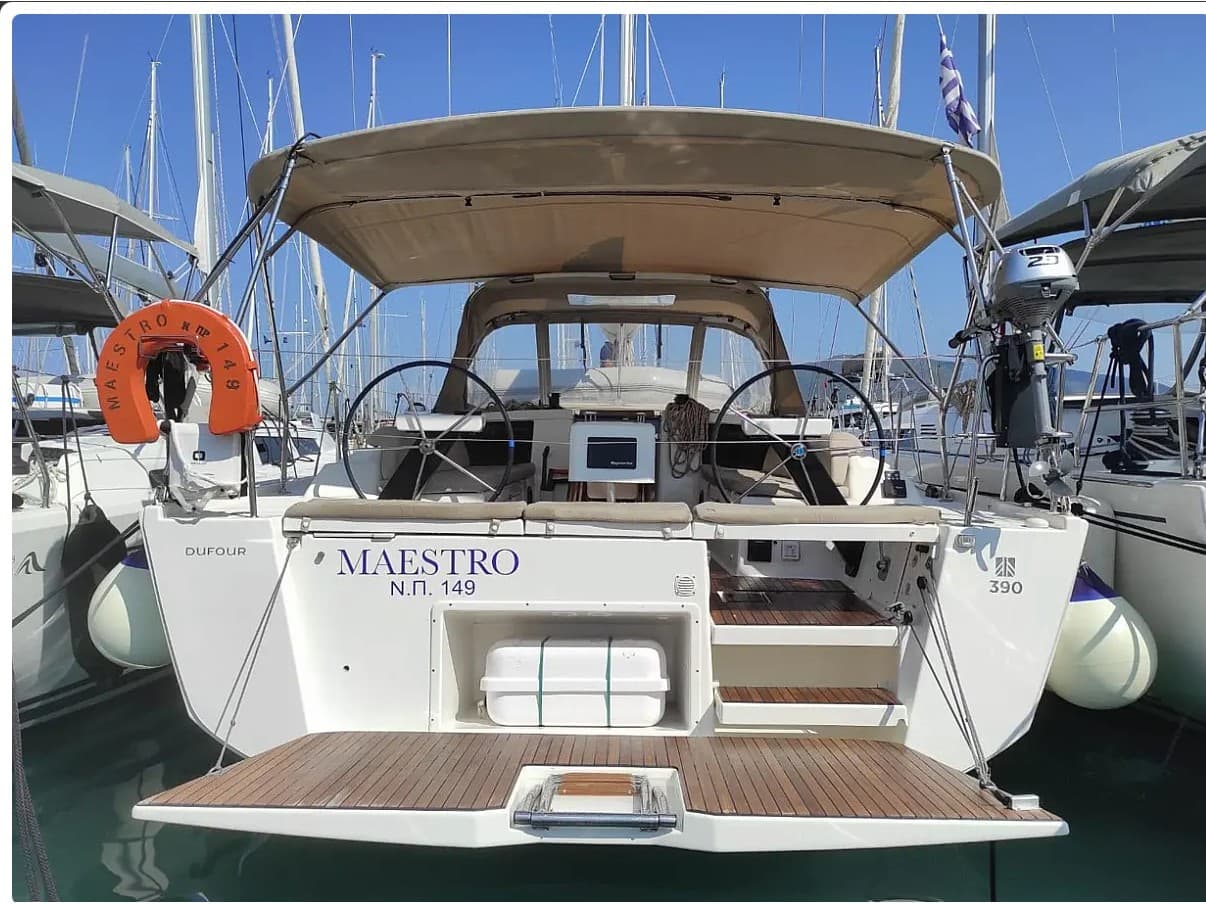 Maestro ( The boat is located in the Port of Sivota, Lefkada )