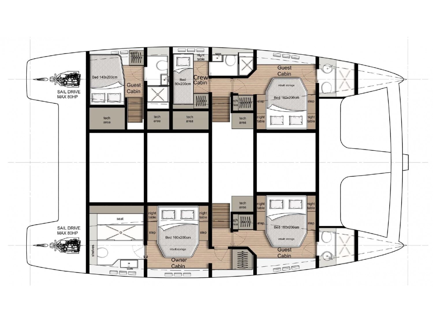 yacht plan