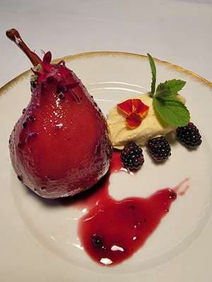 Sample menu image
