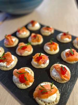 Sample menu image