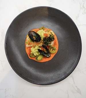 Sample menu image