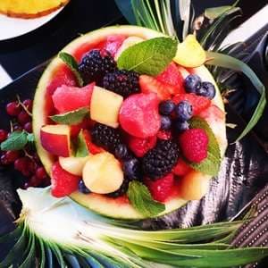 Sample menu image