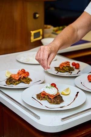 Sample menu image