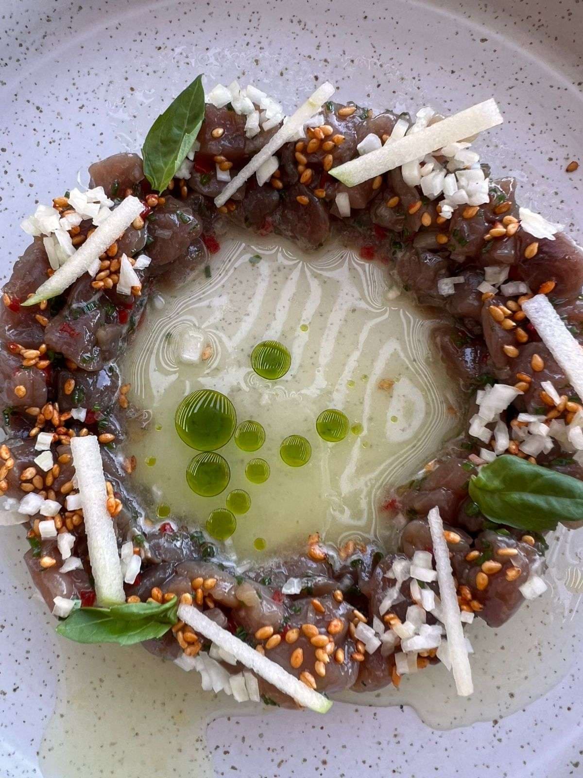 Sample menu image