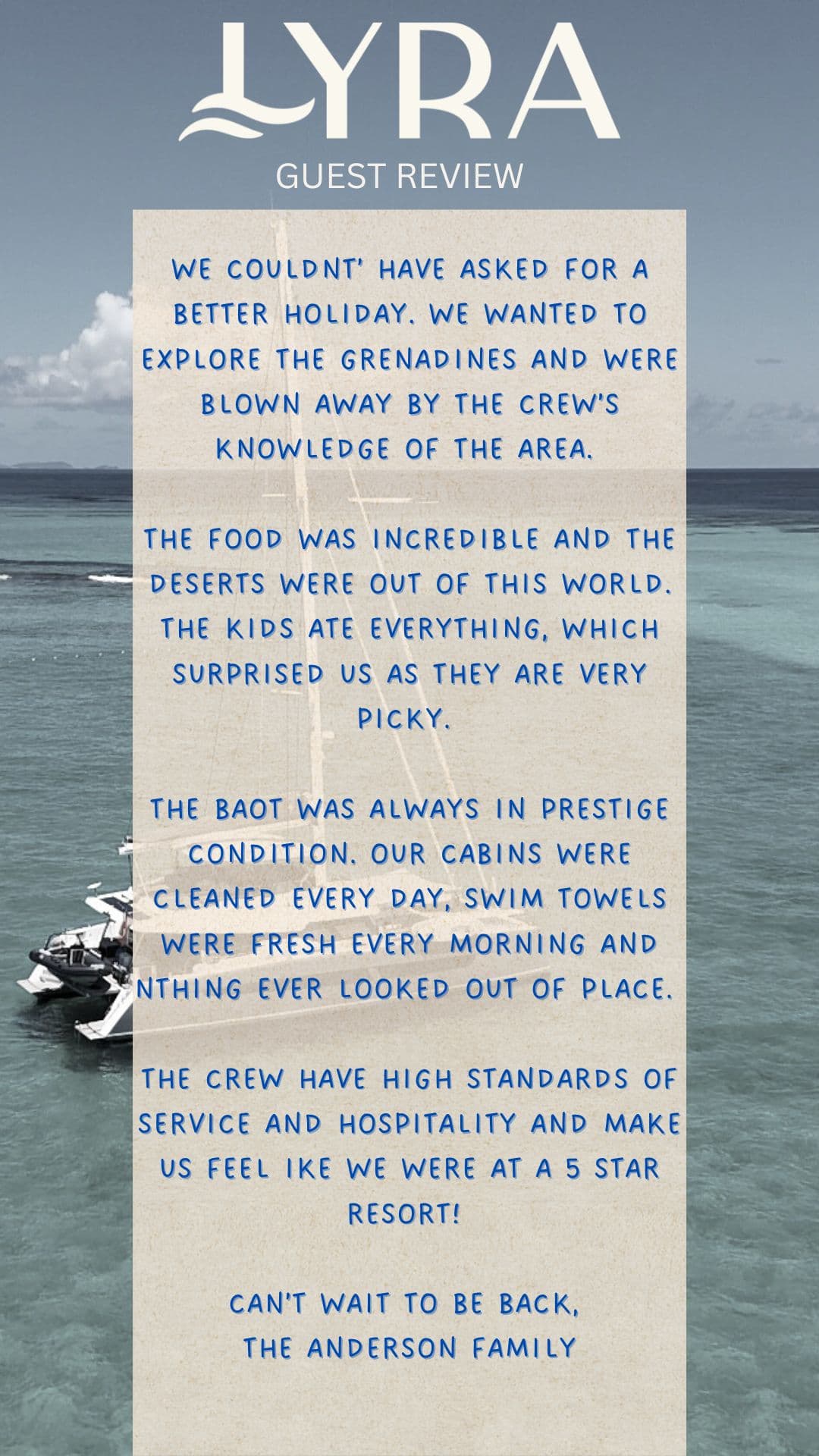 LYRA guest review