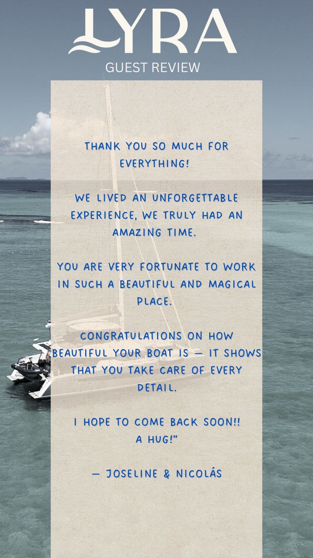 LYRA guest review