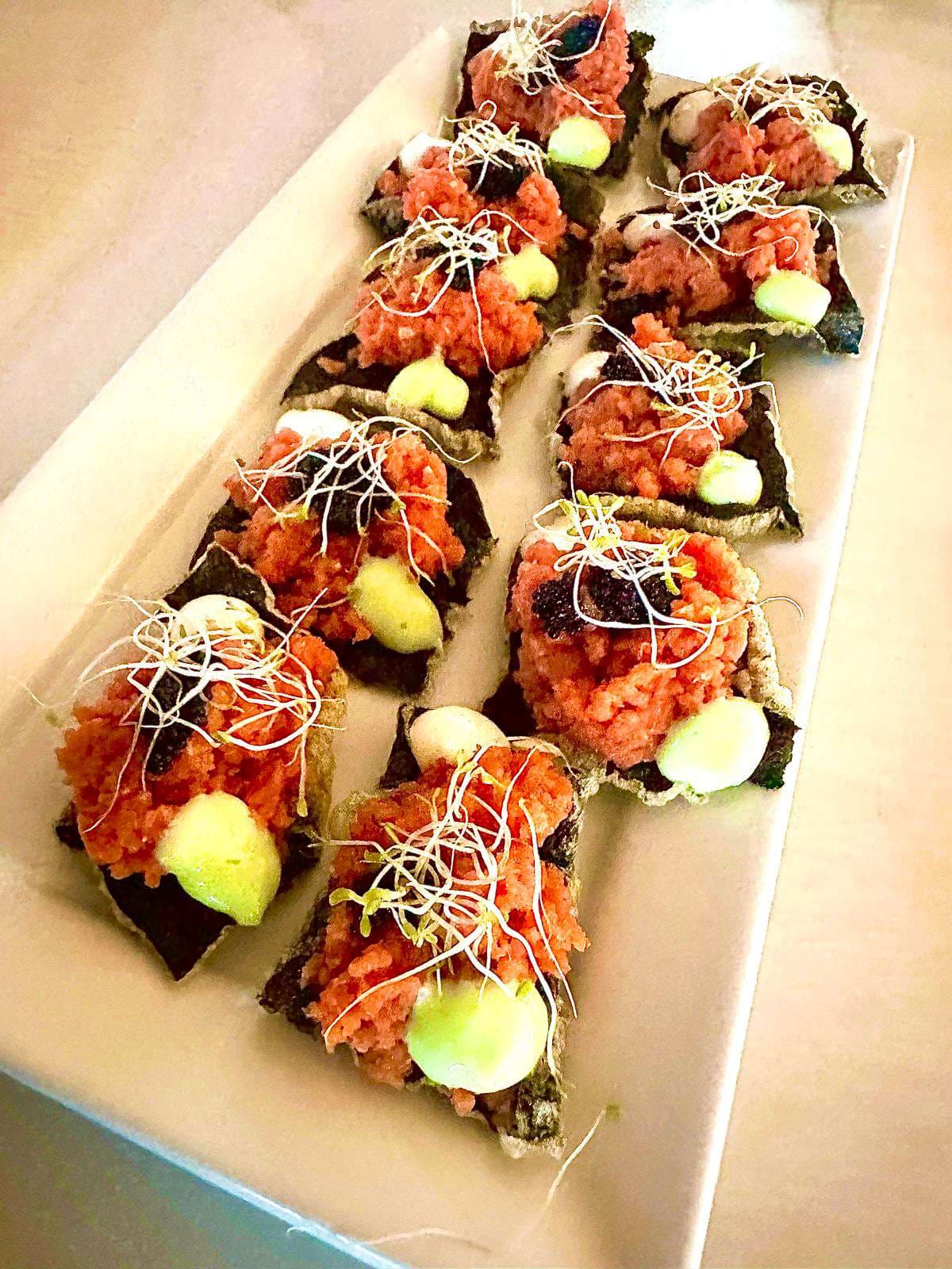 Sample menu image