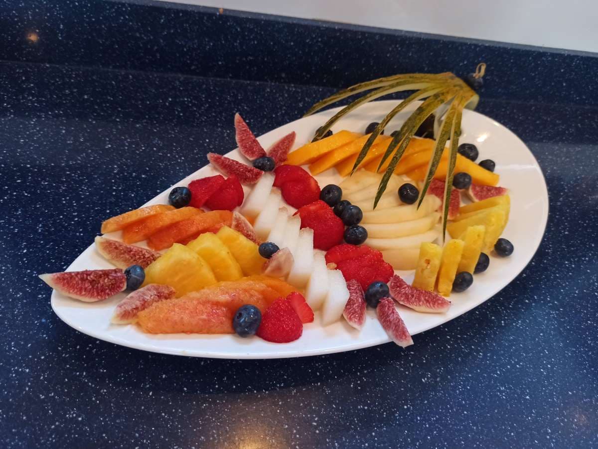 Sample menu image