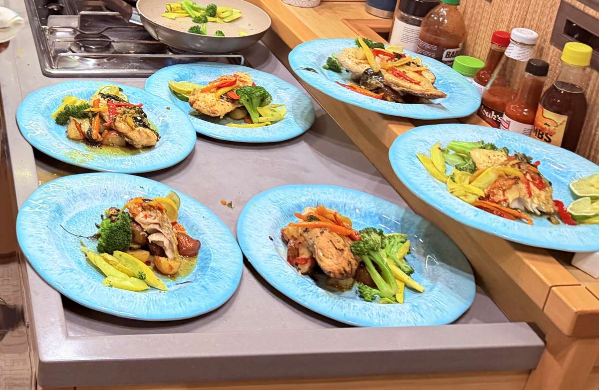 Sample menu image