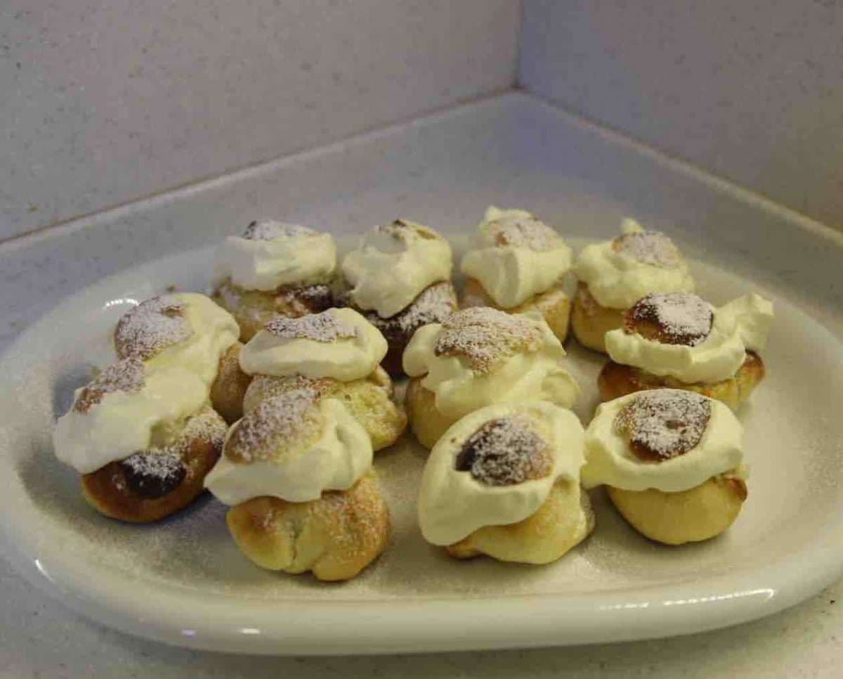 Sample menu image