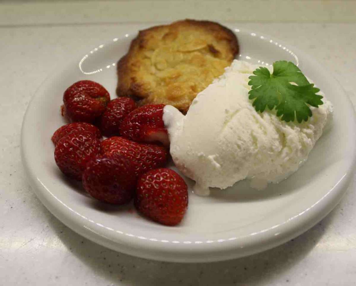 Sample menu image