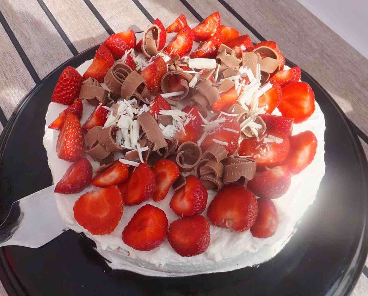 Sample menu image