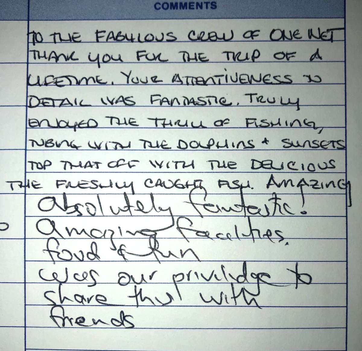 ONE NET guest review