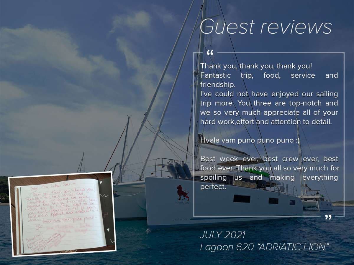 ADRIATIC LION guest review