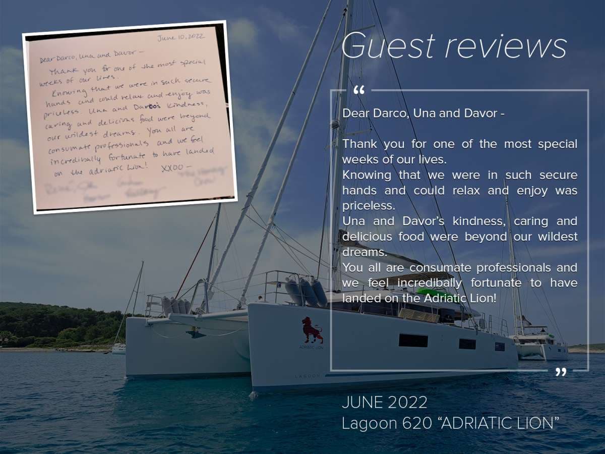 ADRIATIC LION guest review