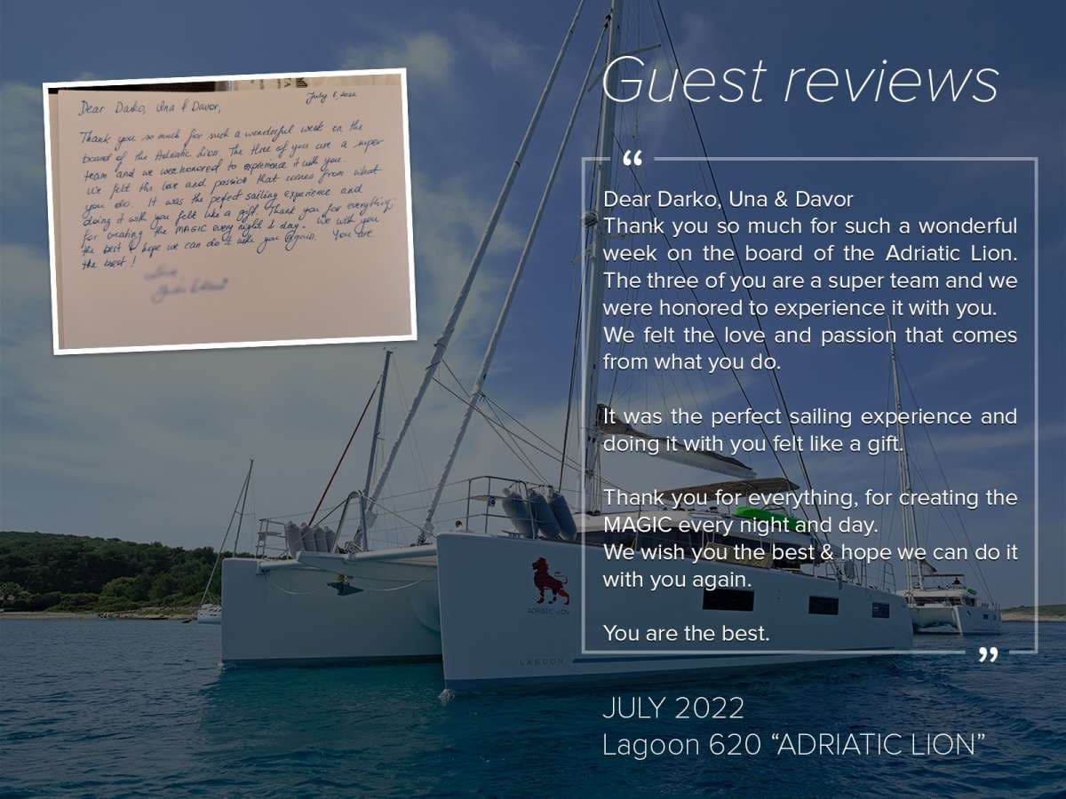 ADRIATIC LION guest review