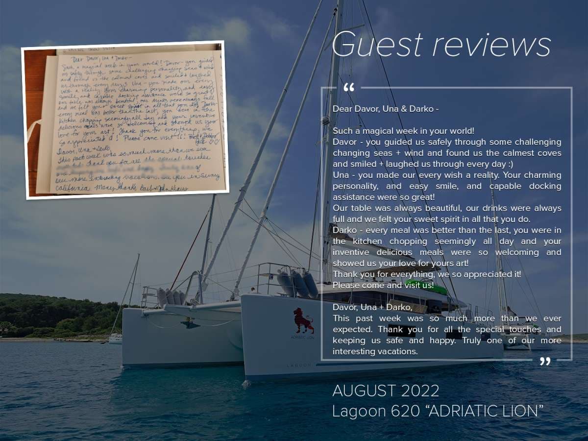 ADRIATIC LION guest review