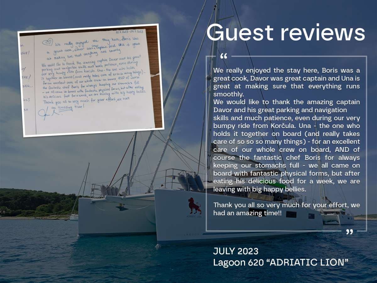 ADRIATIC LION guest review