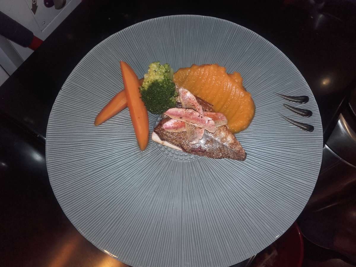 Sample menu image