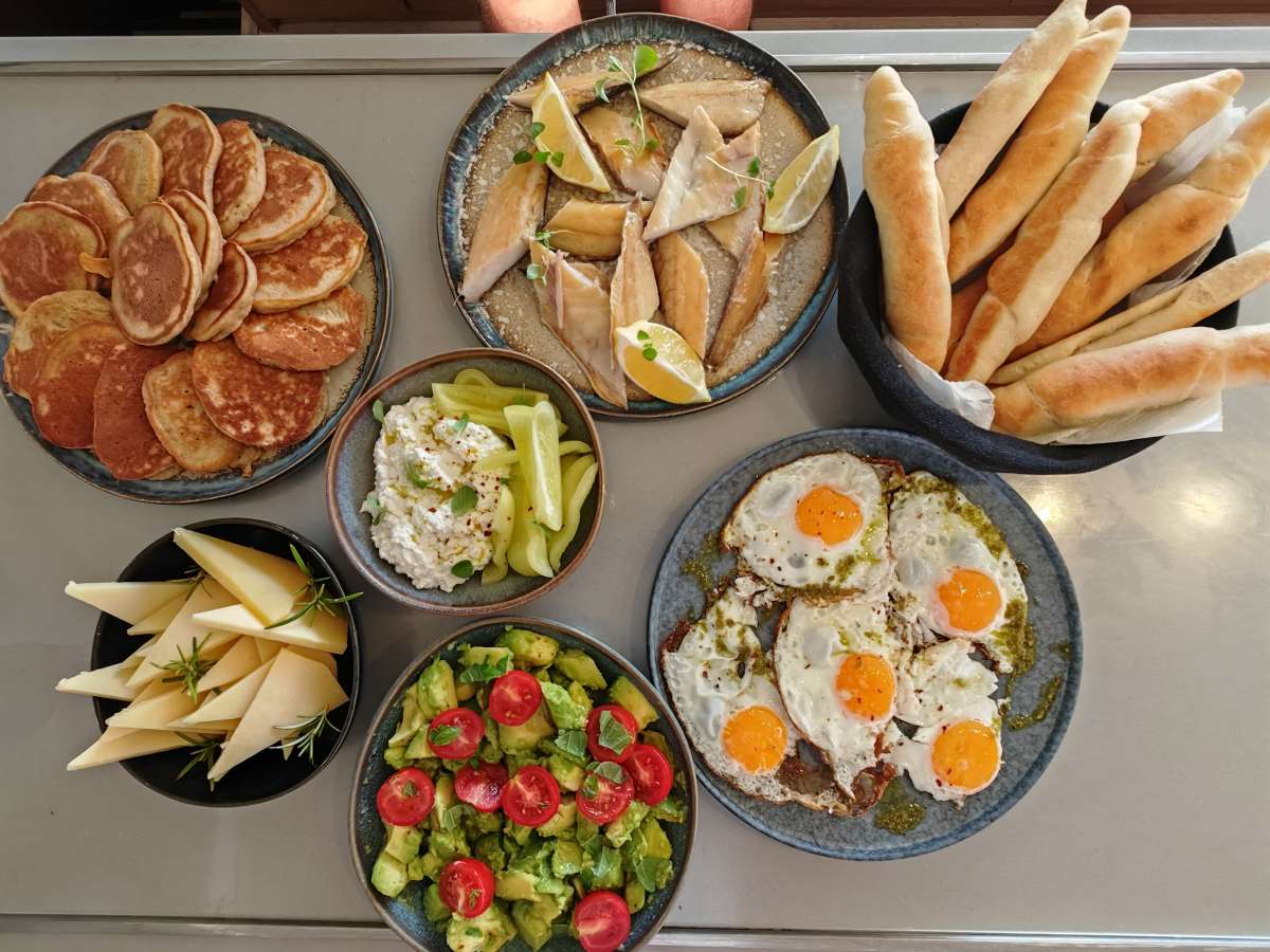 Sample menu image