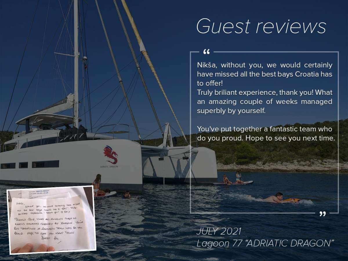ADRIATIC DRAGON guest review