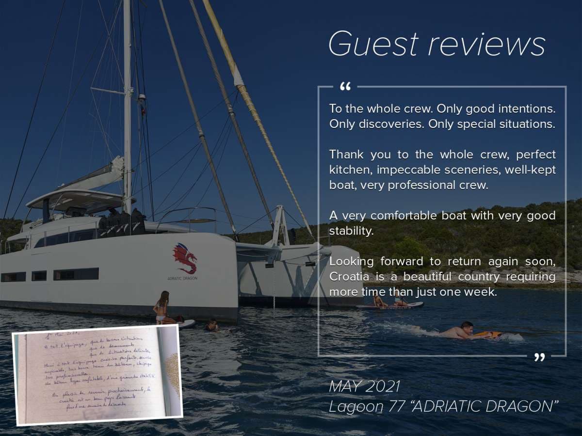 ADRIATIC DRAGON guest review