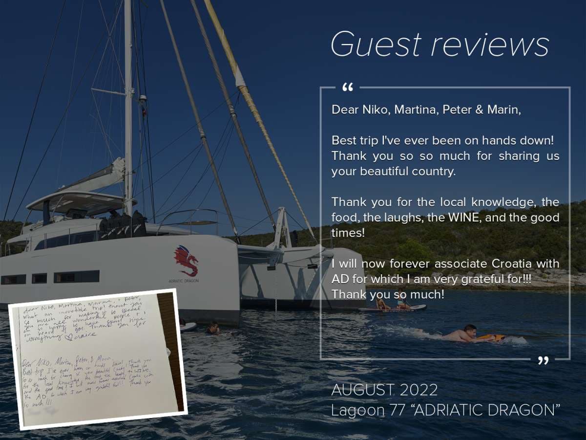 ADRIATIC DRAGON guest review