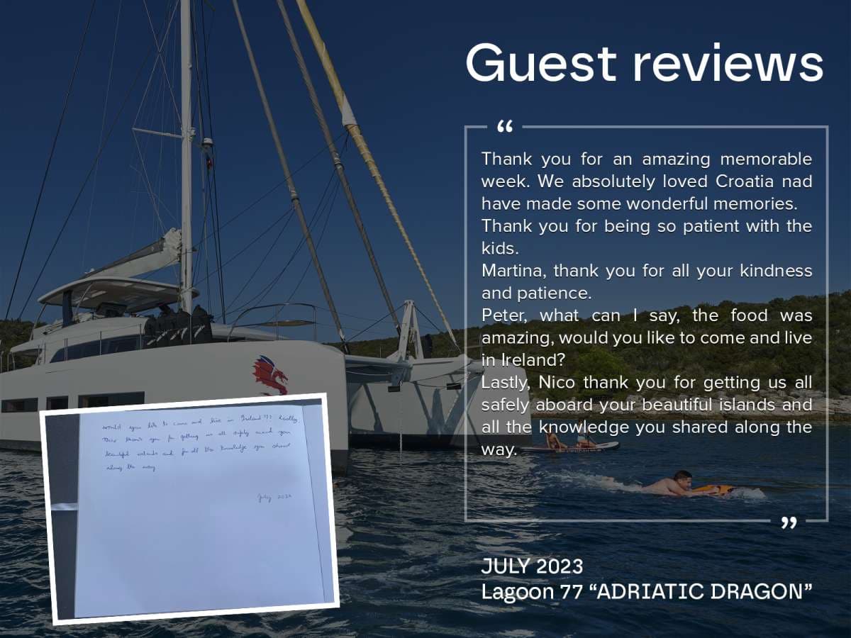 ADRIATIC DRAGON guest review