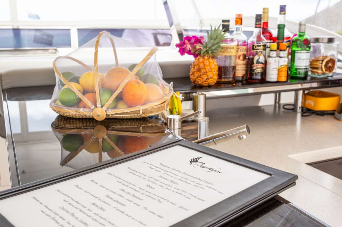 Sample menu image