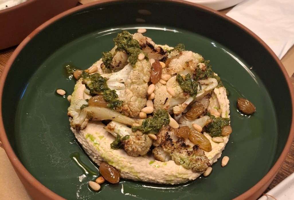 Sample menu image
