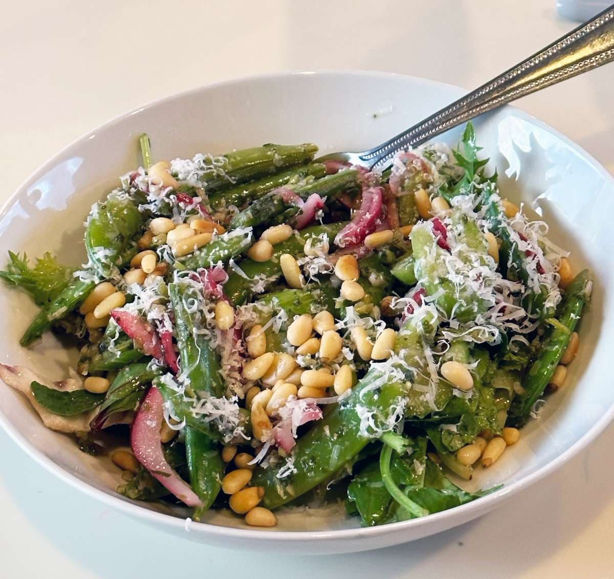 Sample menu image