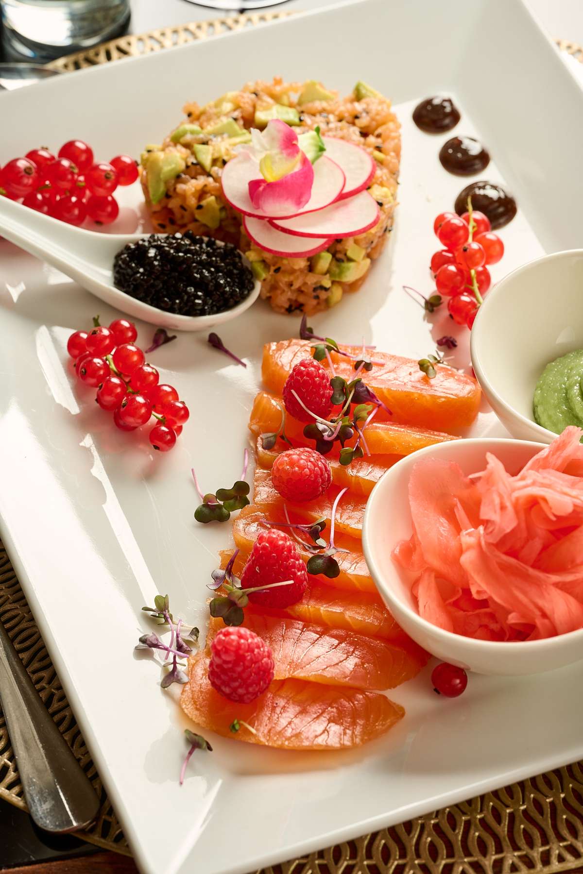 Sample menu image