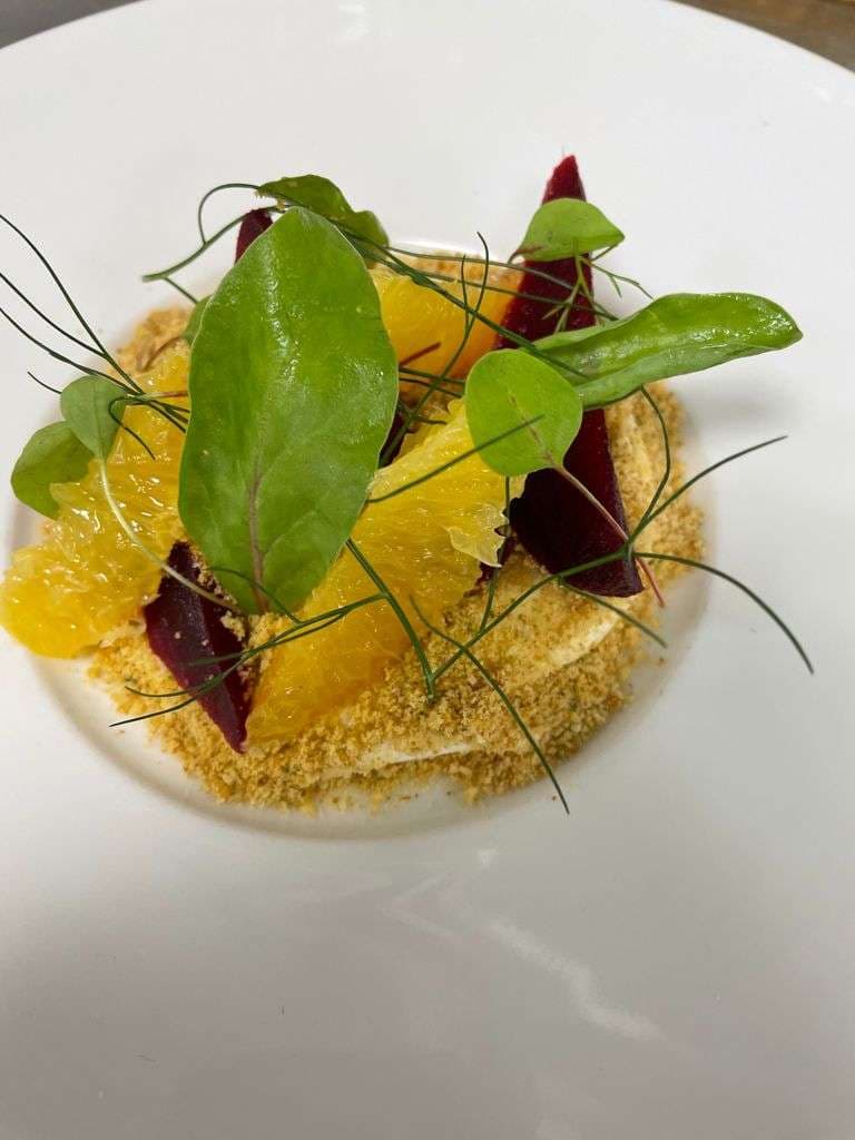 Sample menu image