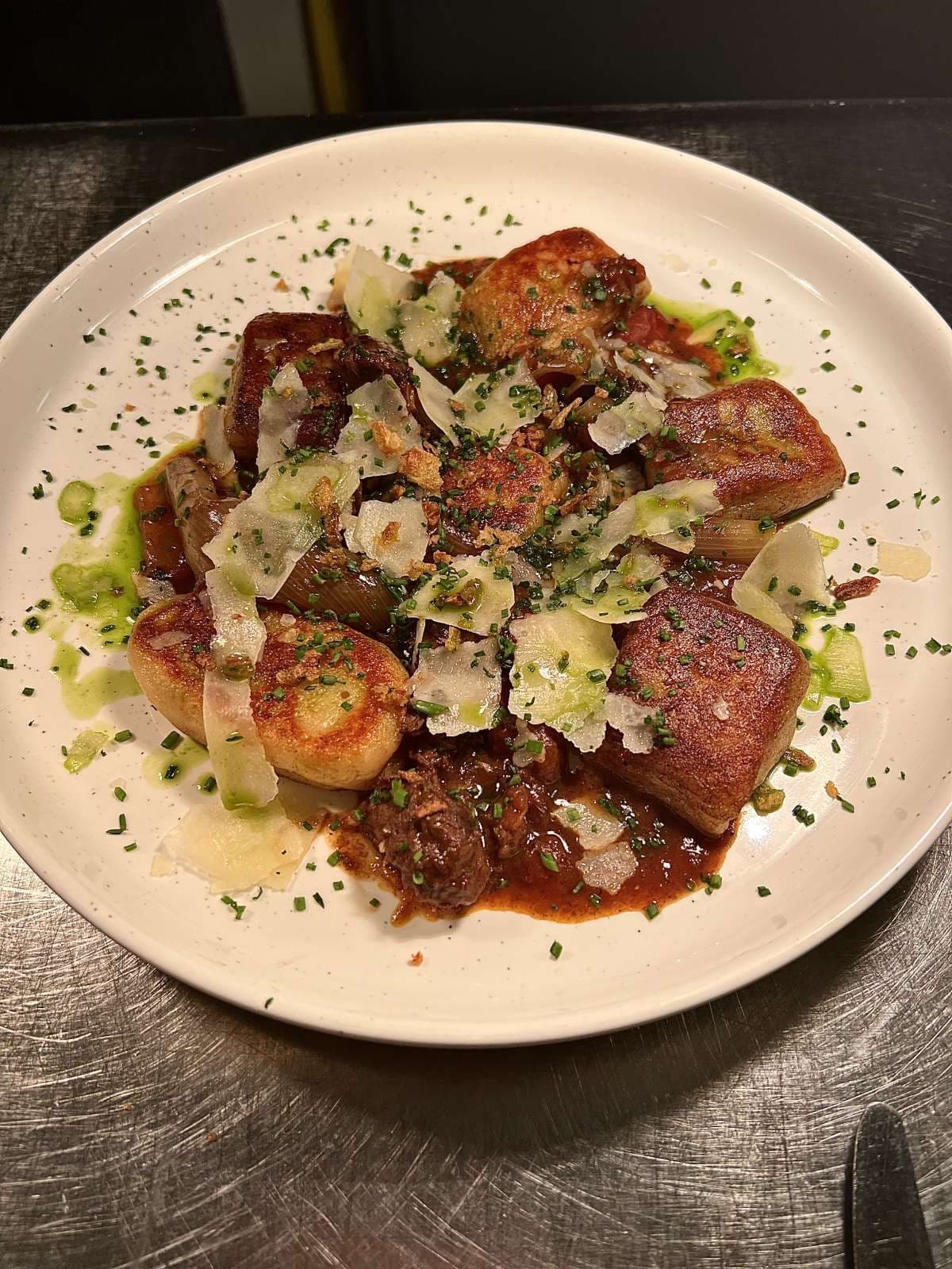 Sample menu image
