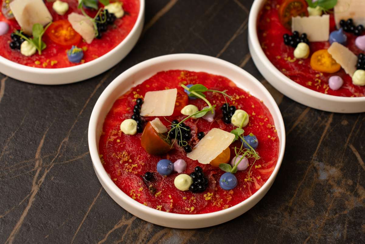 Sample menu image