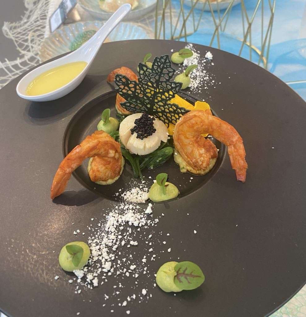 Sample menu image