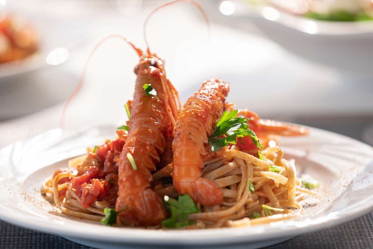 Sample menu image