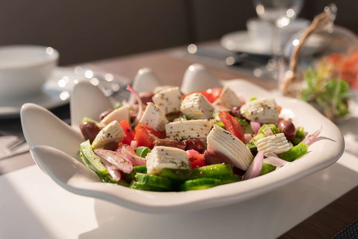 Sample menu image