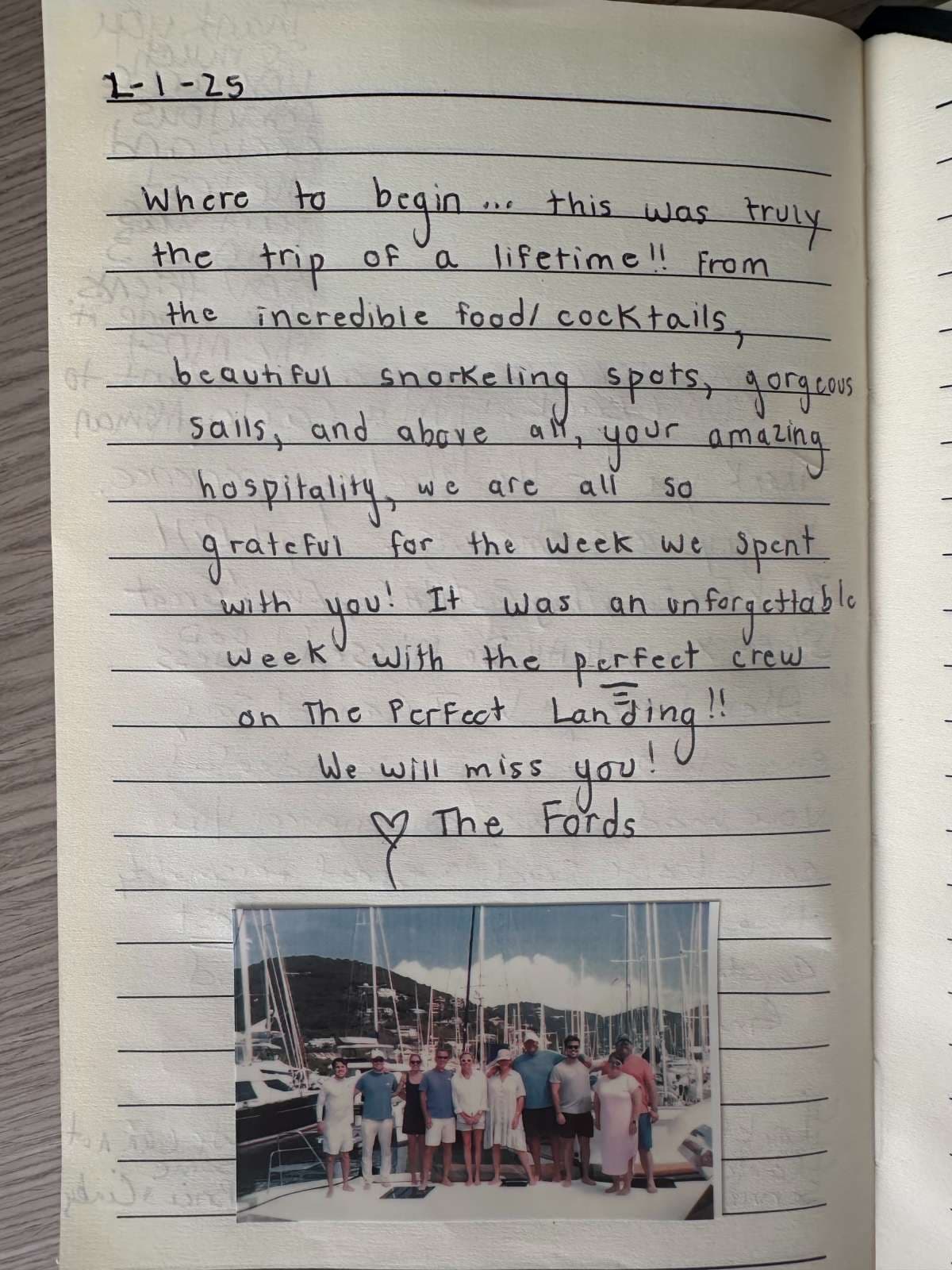 PERFECT LANDING guest review