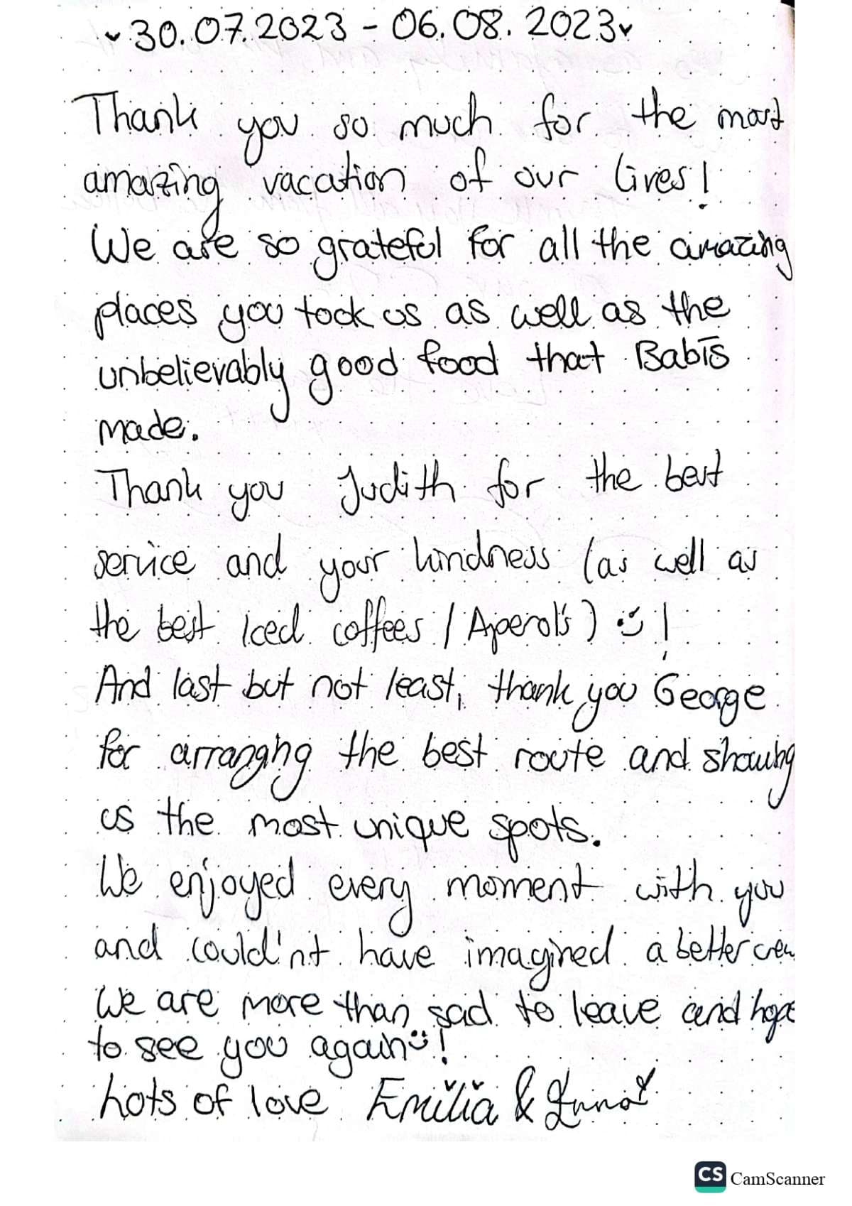 HYDRUS guest review