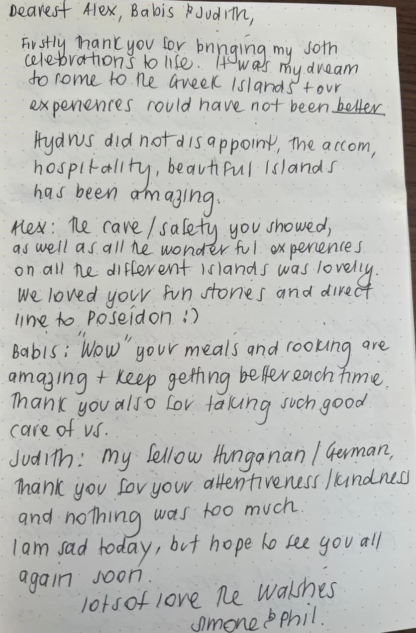 HYDRUS guest review