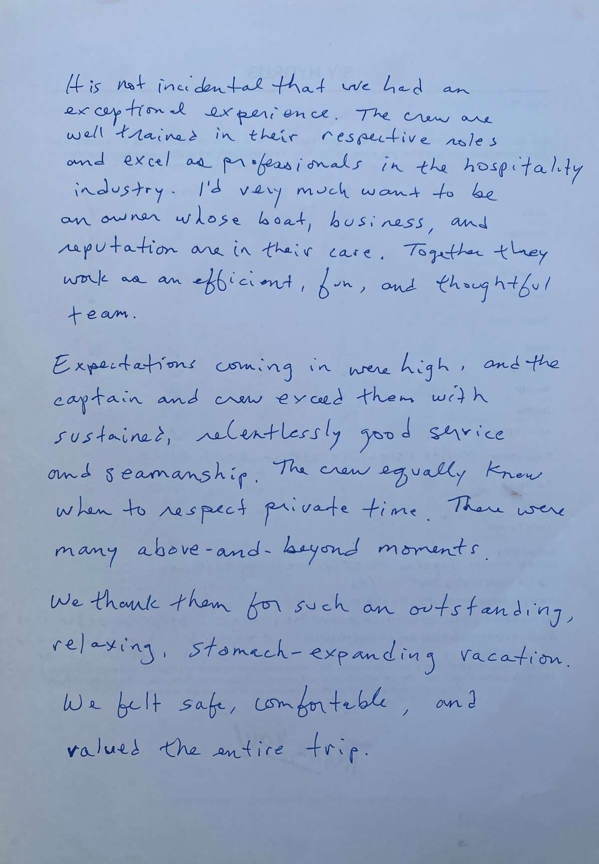HYDRUS guest review