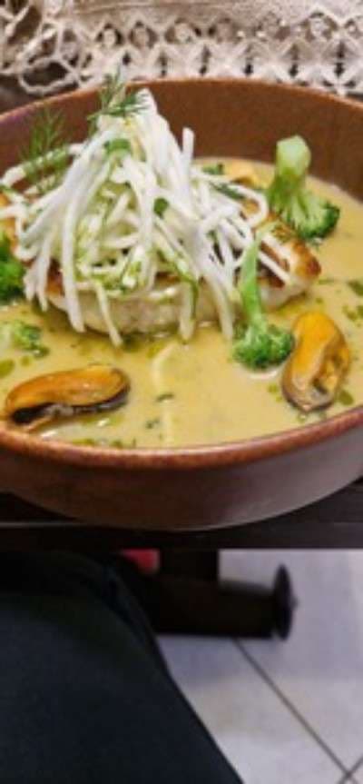 Sample menu image