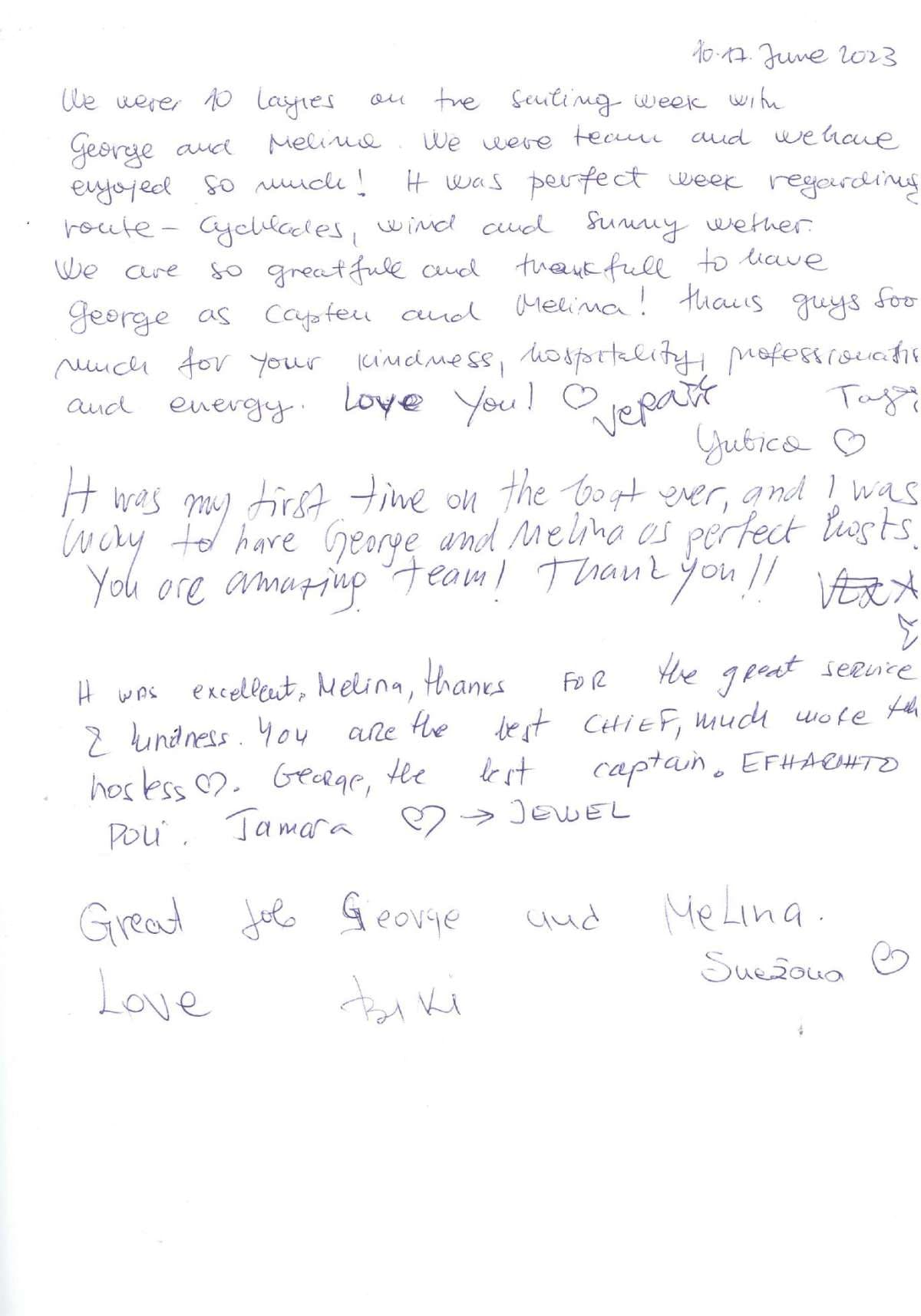 JEWEL guest review