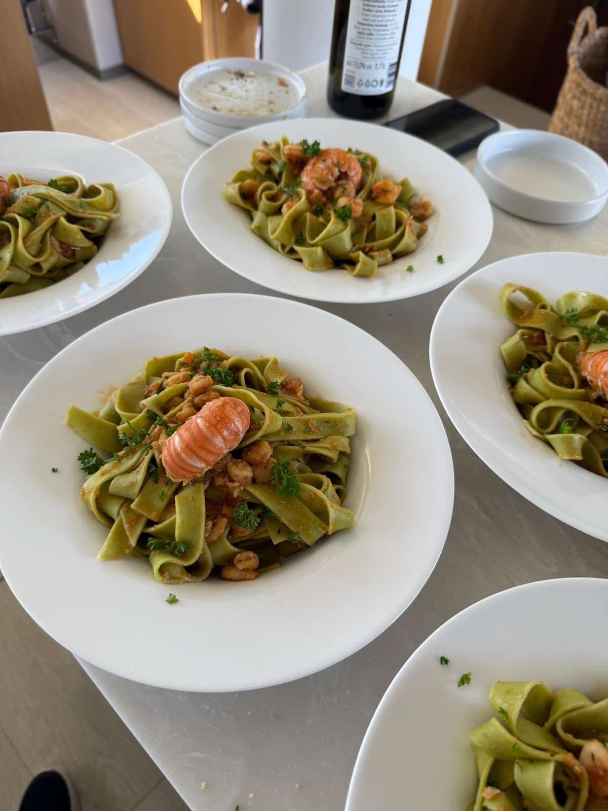 Sample menu image