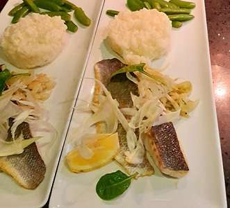 Sample menu image