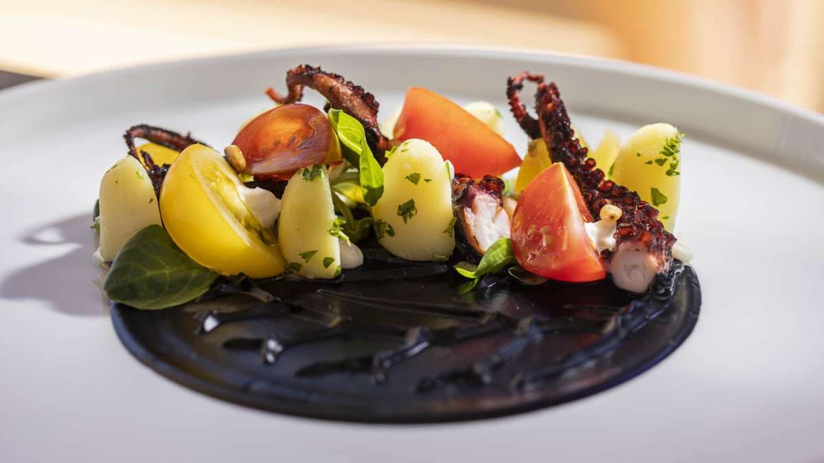 Sample menu image