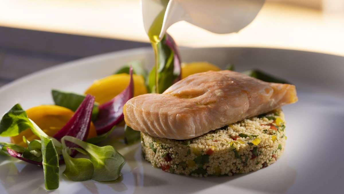 Sample menu image